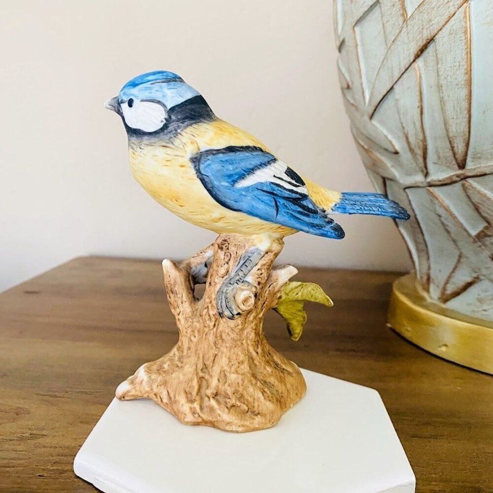 Duncan Designs Porcelain Bluebird Figurine Fullerton, CA - Picture 3 of 4